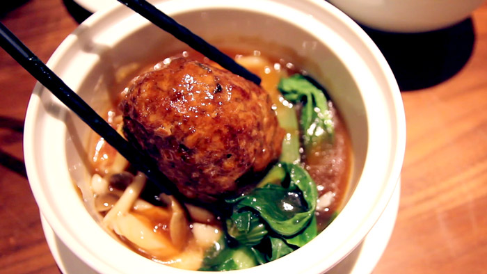 紅燒獅子頭套餐