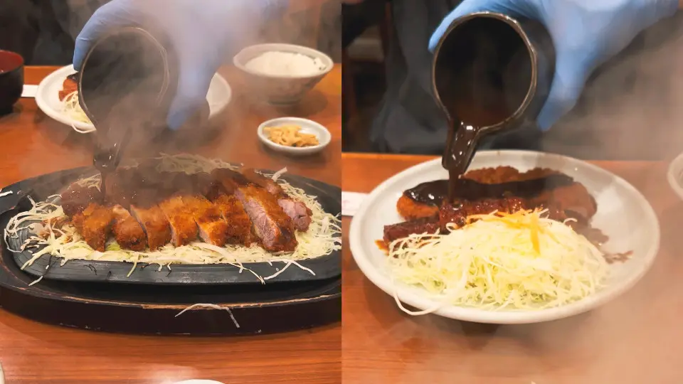 味噌淋醬看起來很重口味，但吃起來卻意外恰到好處