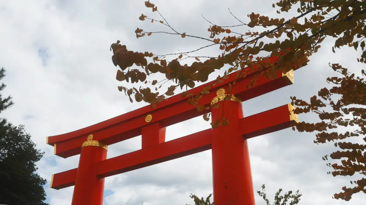 京都神宮道上的大鳥居