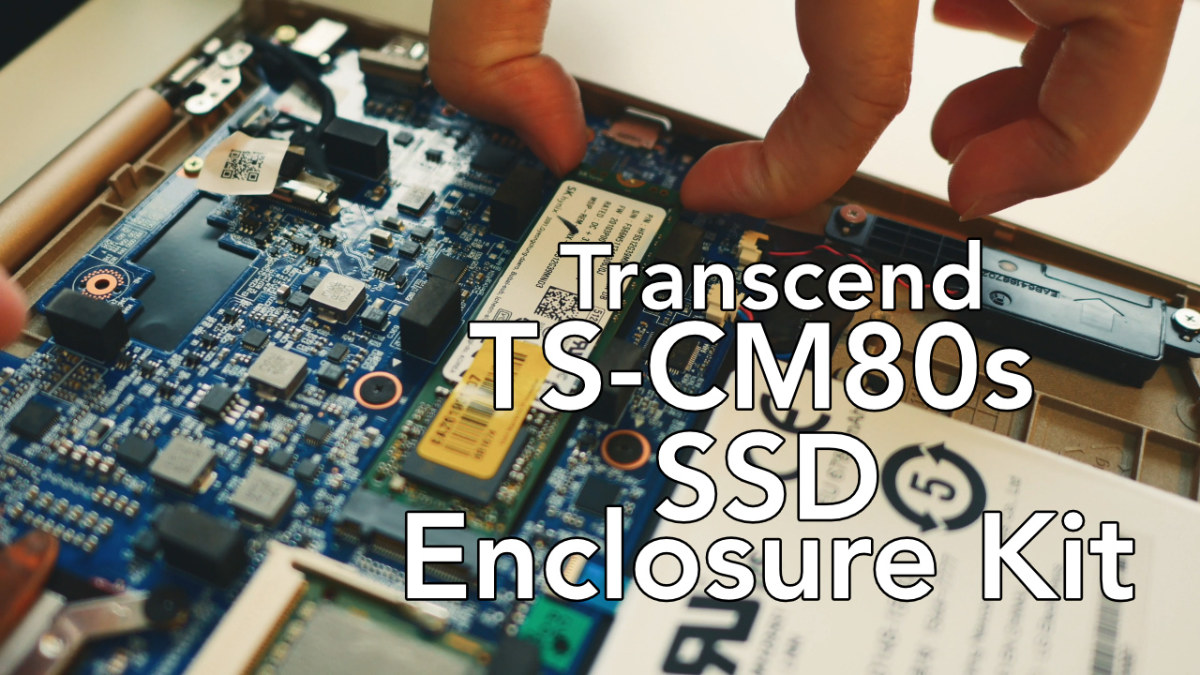 Transcend TS-CM80s SSD 固態硬碟外接盒開箱