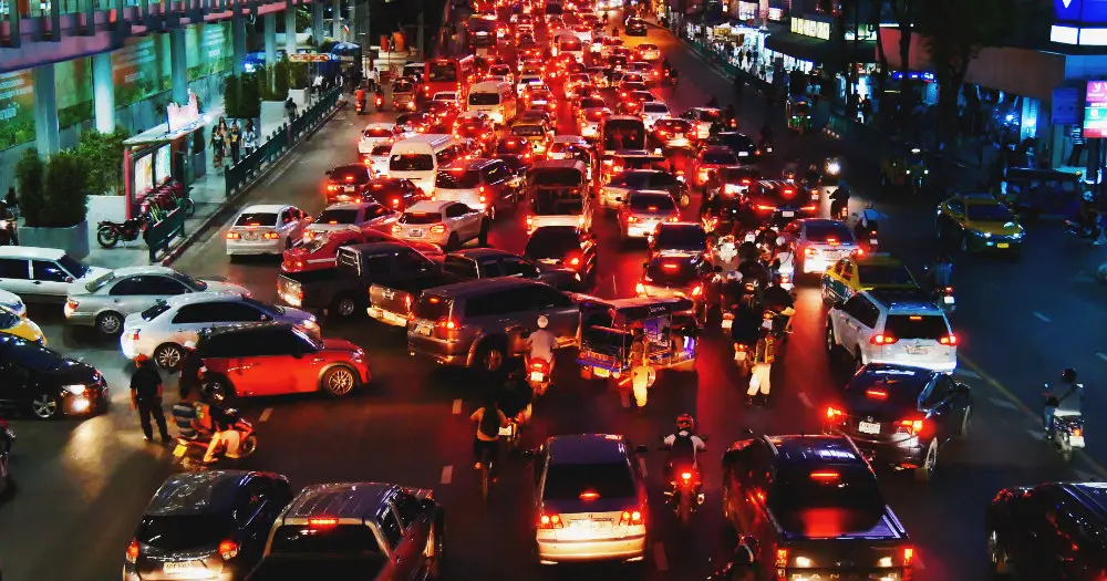 有名的曼谷大塞車