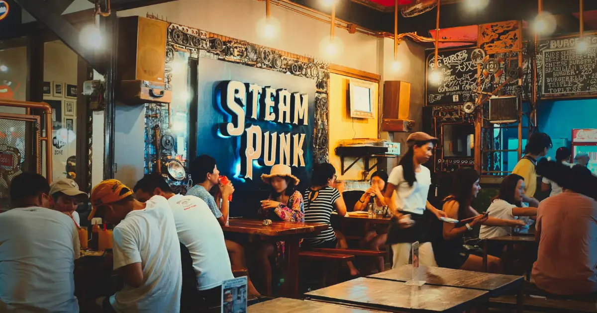 長灘島美式餐廳 - Steampunk